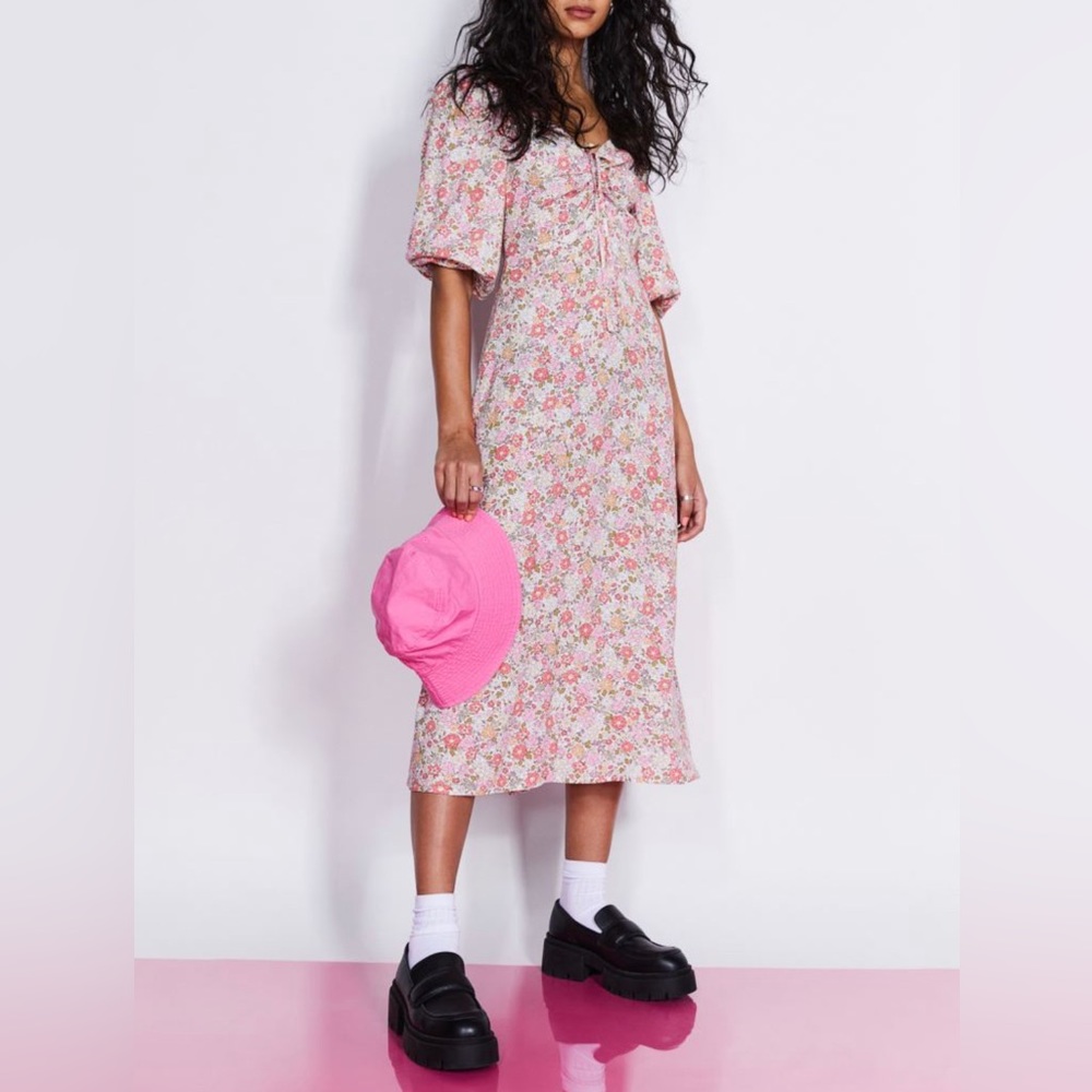 H&M Puff Sleeve Dress